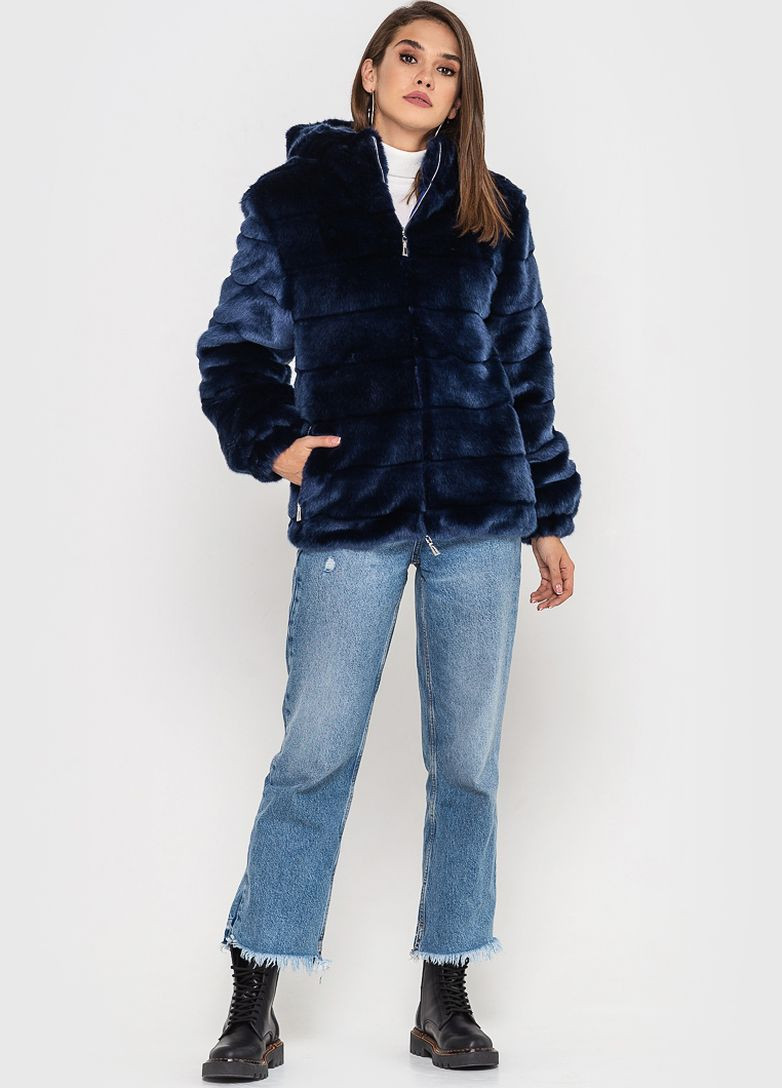 Полушубок 034 сапфір