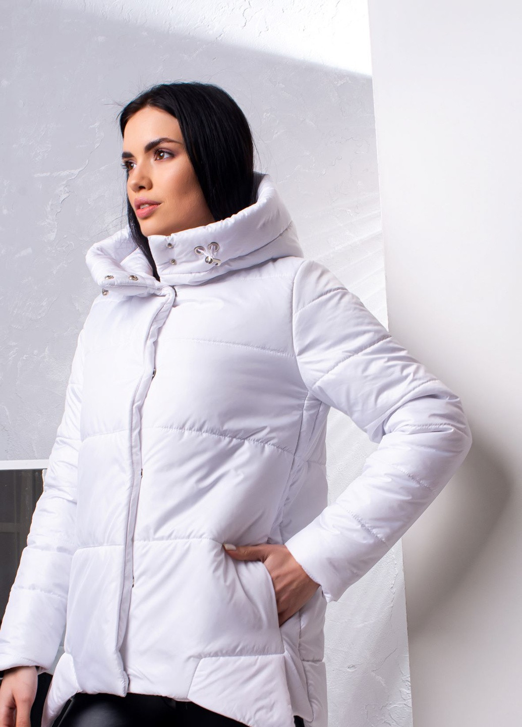 Куртка к-014 біла