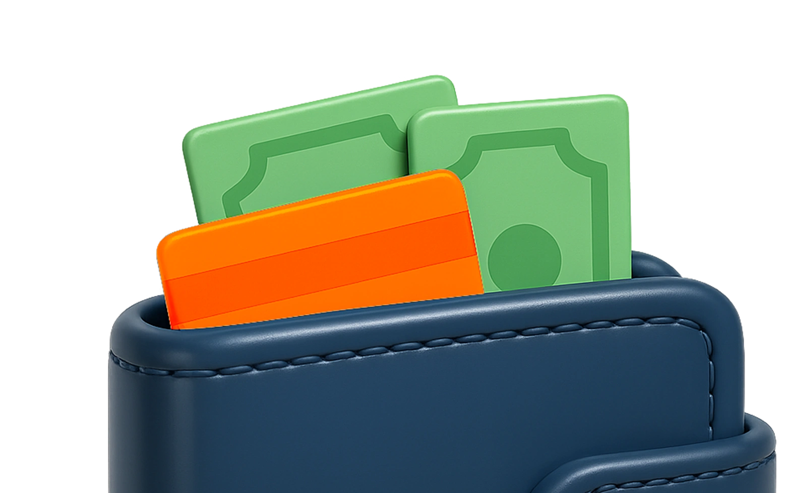 Зображення гаманця з грошима